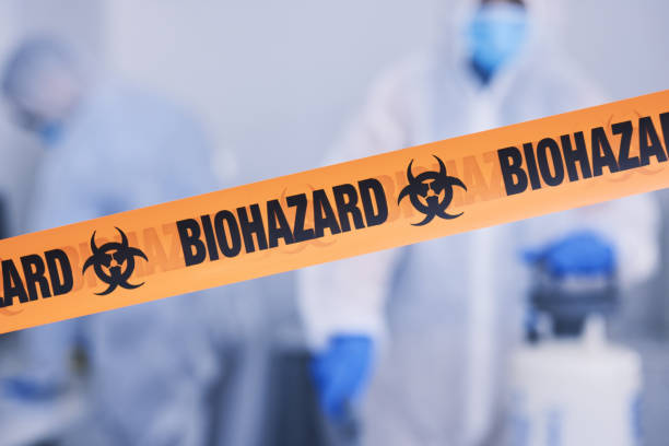 Professional Biohazard technician working in Marshall, VA
